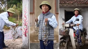 Vietnamese artist with the longest nails in the world