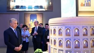 Мирзиёев был в центре исламской цивилизации