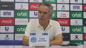 «Dinamo» bosh murabbiyi Vadim Abramov himoyadagi xatolarni tanqid qildi
