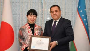 Японская известная певица назначена "послом узбекской культуры"