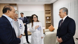The President familiarized himself with the activities of the "Sinomed" medical center