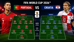 Preparations underway ahead of Portugal-Croatia match