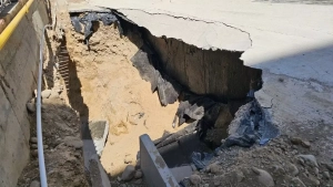 Illegal construction in Yakkasaroy caused a landslide