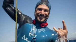 Marichich set a new breath record with pure oxygen