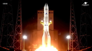 Yevropaning Ariane 6 raketasi sun'iy yo'ldoshlarni muvaffaqiyatli uchirdi
