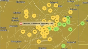 Air quality improved in Tashkent, ranked 80th