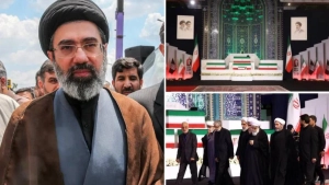 Mojtaba Xomanaiy otasining vidolashuv marosimlarida ko'rinish bermayapti