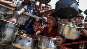 The risk of famine is increasing in the Gaza Strip