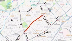 Traffic restrictions will begin on Shota Rustaveli Street