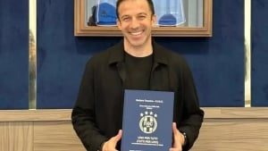 Del Pero has officially become "mister" – ready for coaching!