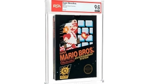 Super Mario Bros o'yini rekord darajadagi narxda sotildi