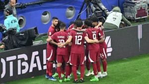 Qatar national team is preparing for the match against Russia