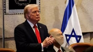 Трамп в Израиле объявил о разоружении ХАМАС