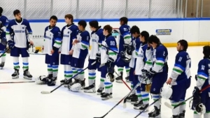 Uzbekistan U18 hockey team defeated Bulgaria 5:3