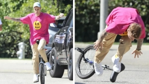 Джастин Бибер упал и повредил ребро