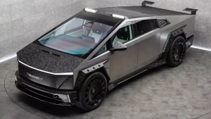 Mansory впервые приступил к обновлению Tesla Cybertruck