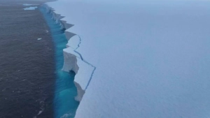 The world's largest iceberg, A23a, has almost completely melted away