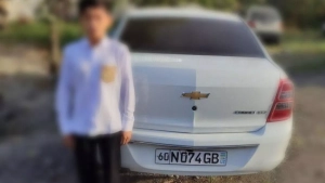 В Андижане школьник стал водителем без водительского удостоверения