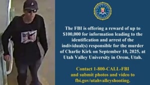 FQB Charli Kirk qotilini topishga mukofot berdi