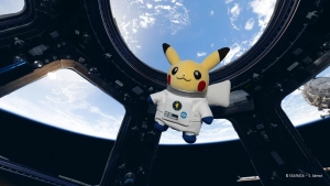 Pikachu koinotni ommalashtirish maqsadida Xalqaro kosmik stansiyaga uchdi
