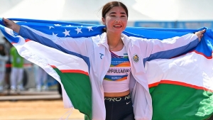 Barnoxon Sayfullayeva Osiyo sohil o'yinlarida oltin medalni qo'lga kiritdi