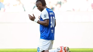 Offor is disappointed for not scoring a goal from two meters