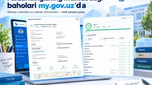 Ota-onalar farzandlarning baholarini my.gov.uz orqali ko‘rishi mumkin