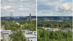 В городе Ухта произошло нападение украинских дронов