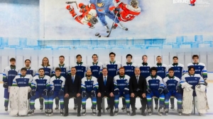 Ozbekiston xokkeychilari jahon chempionatida mogulistonliklarni yirik hisobda maglub etdi