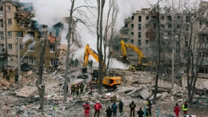 Russia launched a large-scale missile attack on Ukraine