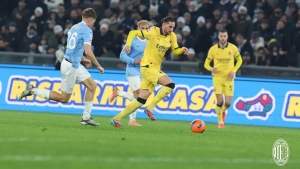 Lazio defeated Milan with a late goal