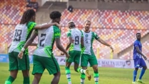 Nigeria national team plane made an emergency landing