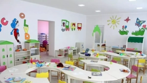 In Karmanada, a kindergarten child's arm was broken, no help was provided