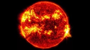 The strongest solar flare in recent months occurred on the Sun