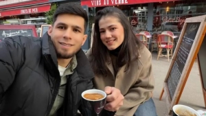 Diyora Keldiyorova is vacationing in Paris with her family