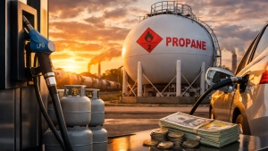 Propan price increase is related to import share