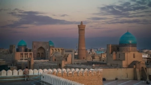 The President reviewed the new master plan of Bukhara