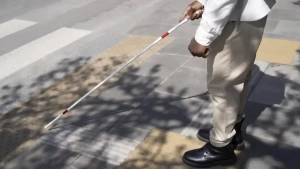 A man who received blindness pension for 50 years in Italy identified