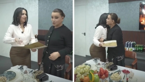 Nilufar Usmonova gave her mother a house as a gift