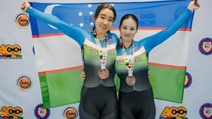 Our cyclist set a world record at the Asian Championship