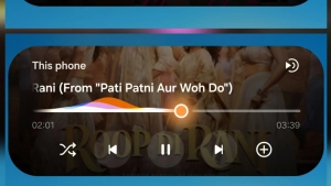 Samsung qurilmalaridagi yangi mediapleyer musiqa uslubiga mos ranglanadi