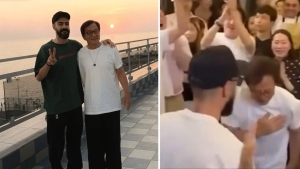 Jeki Chan va repper Miyagi Qozogistonda birga hordiq chiqardi