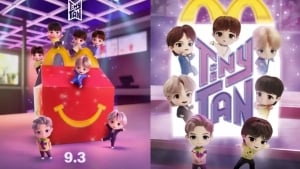 McDonald's представил коллекцию TinyTAN с BTS