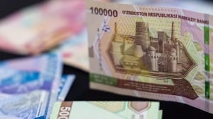 The average salary in Uzbekistan reached 5.35 million soums