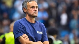 Luis Enrique is recovering after shoulder surgery