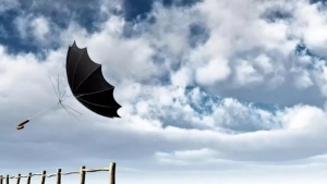 On September 15, it will rain in some areas