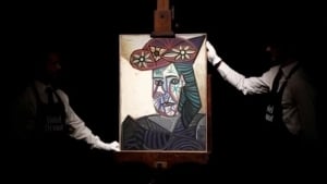 Picasso's artwork sold for 37 million at a Paris auction