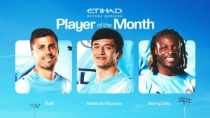 Husanov has been nominated for Manchester City's Player of the Month award.