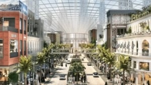 The construction of the largest shopping mall in Dubai has begun