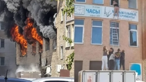 Boshqirdistondagi savdo majmuasida yuz bergan yong'in oqibatida to'rt kishi halok bo'ldi
